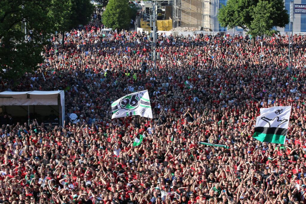 Heinz von Heiden Arena Hannover - Fans